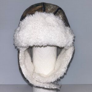 Carhartt Infant/Toddler Sherpa Earflap Hat Realtree‎ Camo Winter Cap